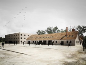 Visualization made for Architecture Studio - WXCA / Project: National Museum Auschwitz-Birkenau - Competition / http://www.wxca.pl/